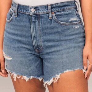 Abercrombie 4 inch Mom Short High Rise Curve Love Size 29/8